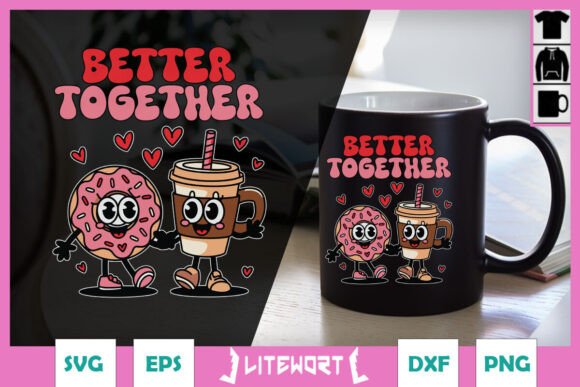 Better Together Retro Valentine SVG Review