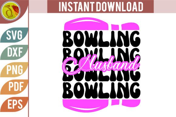 Bowling Husband Bowling SVG Retro Review