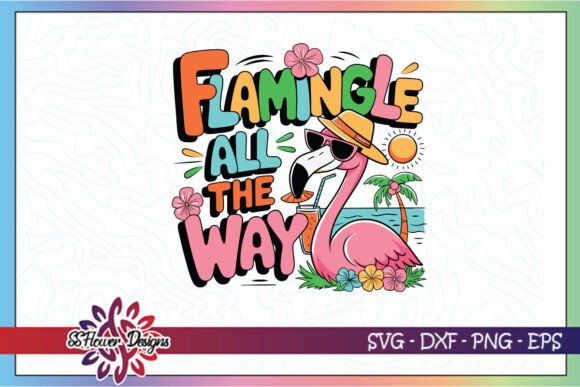Funny Flamingo Cocktail Retro Summer SVG Review