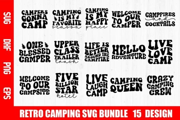 Retro Camping SVG Bundle Review