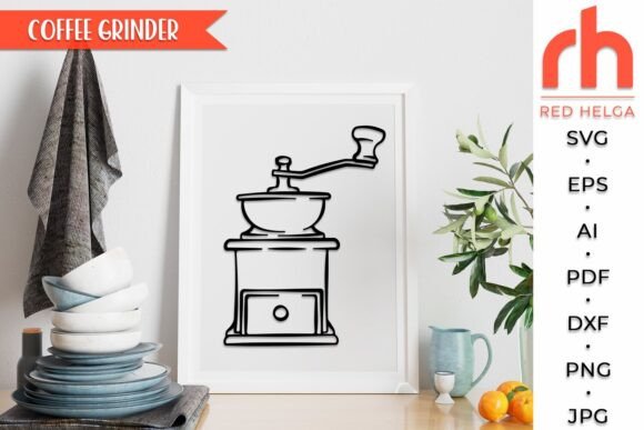 Retro Coffee Mill Embroidery Design Review