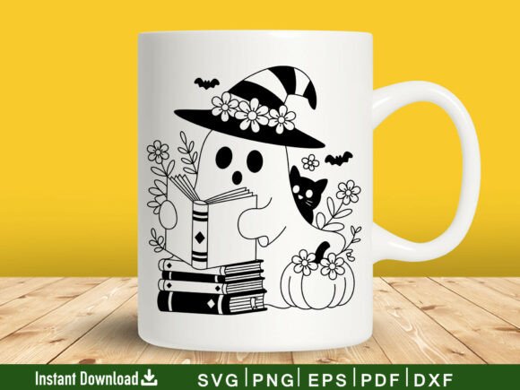 Spooky Ghost, Halloween Svg, Pumpkins