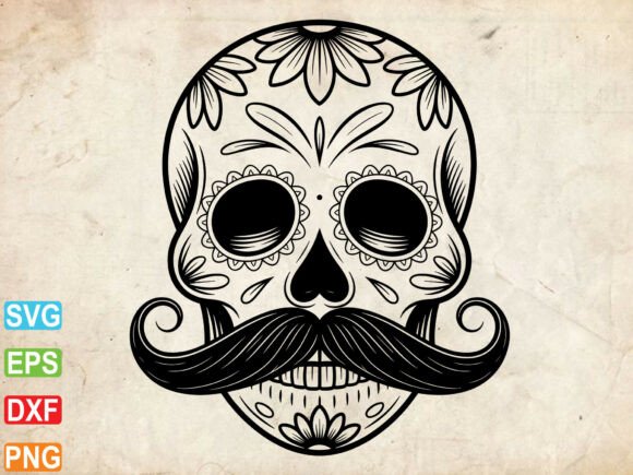 Sugar Skull SVG, Sugar Skull Clipart Review