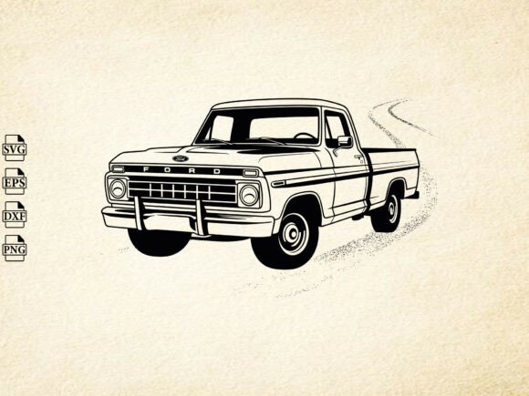 Vintage Truck SVG, Truck Clip Art Svg: A Designer’s Review for Embroidery Projects