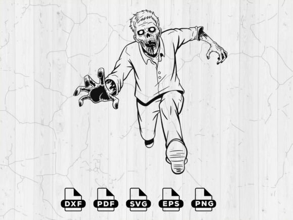 Zombies SVG Silhouette Halloween Design Review